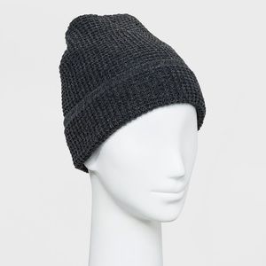 Goodfellow & Co men’s waffle knit cuff beanie NWT